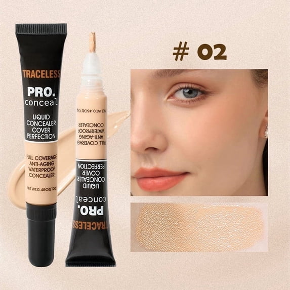 Upgraded 2026 Pro Concealer -Aging Waterproof Liquid Concealer 6 Shades For All Types