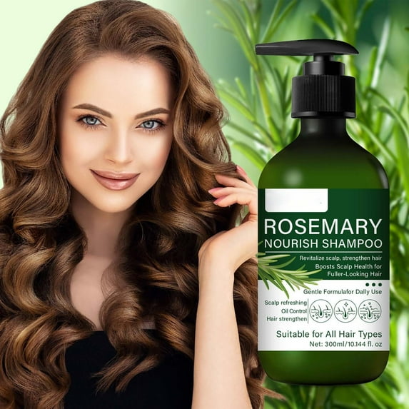Upgraded 2026 Rosemarys Shampoo Mild Formulas Cares For Scalp And Hair Suitable For All Hair Types 300ml