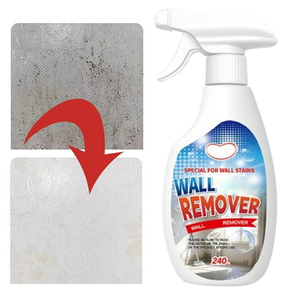 Upgraded 240ml Home Wall Remover - Antis-And Mildews Cleaner For White Walls