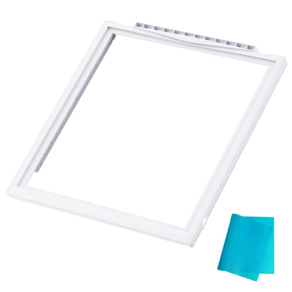 Upgraded 241969501 Shelf Frame without Glass Refrigerator Compatible with Frigidaire Shelf Replacement Parts Frigidaire Gallery Shelf Replacement LFSS2612TF0 FGHS2631PF4A FFSS2615TS0 Drawer Shelves