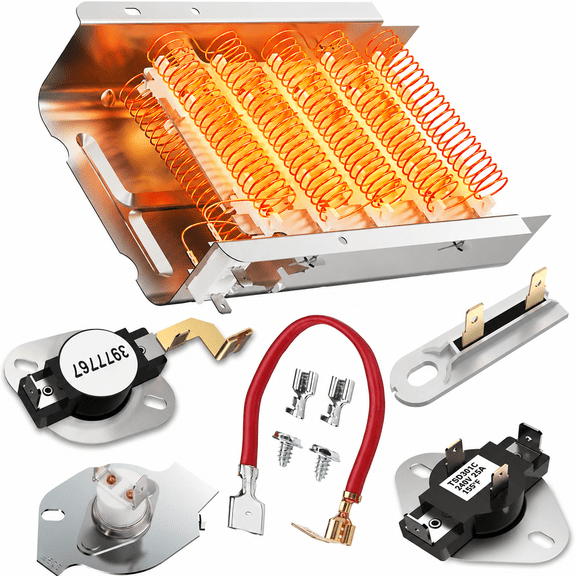 Upgraded 279838 Dryer Heating Element compatible with Whirlpool WED4815EW0 NED4655EW1 LER7646EQ2