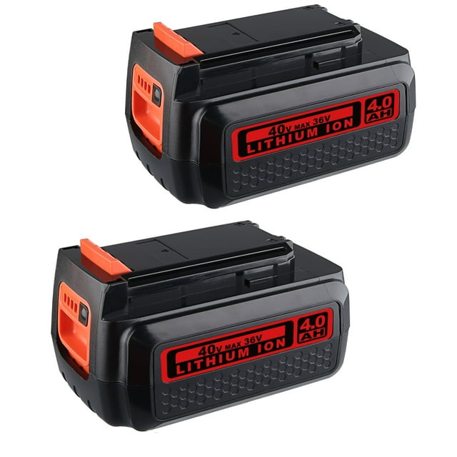Upgraded 2Pack LBXR36 4.0Ah 40V MAX Replacement Battery Compatible with