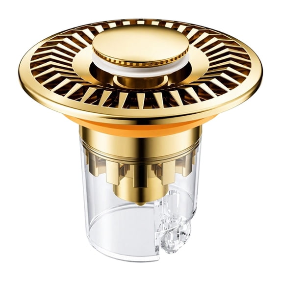 Upgraded 3 in 1 Bathroom Sink Drain Strainer,Pop Up Stopper Tub Stopper Shower Drain Hair Catcher with Strainer,Universal Sink Plug,Bathroom Bathtub Plug & Drain Protector Fit 1.25''-2.36'' Basin