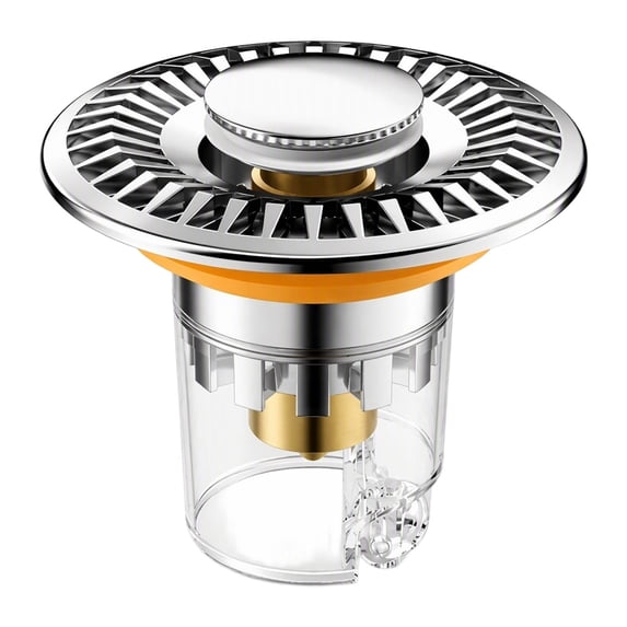 Upgraded 3 in 1 Bathroom Sink Drain Strainer,Pop Up Stopper Tub Stopper Shower Drain Hair Catcher with Strainer,Universal Sink Plug,Bathroom Bathtub Plug & Drain Protector Fit 1.25''-2.36'' Basin