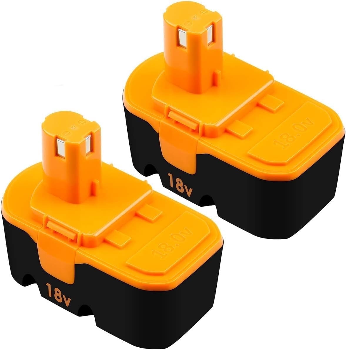 [Upgraded to 3.6Ah] 2 Pack P100 Replacement for 18V Ryobi Battery Compatible with Ryobi 18V Battery Replace for P101 ABP1803 BPP1820 1322401 1400672 130224007 Battery Cordless Power Tools