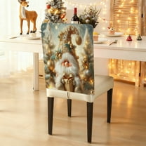 Upgraded 3 D Style Christmas Chair Covers Are Suitable For Home And Dining Room Christmas Chair Back Decorations J