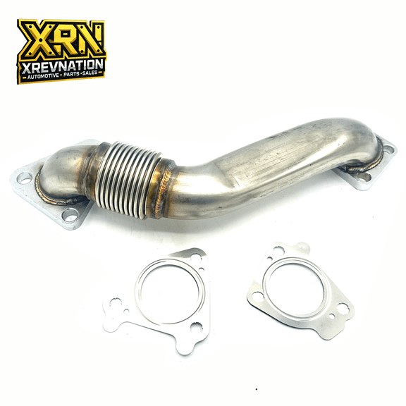 Upgraded 304SS Up Pipe with Gaskets for 20012016 Chevy GMC 6.6L Duramax Diesel