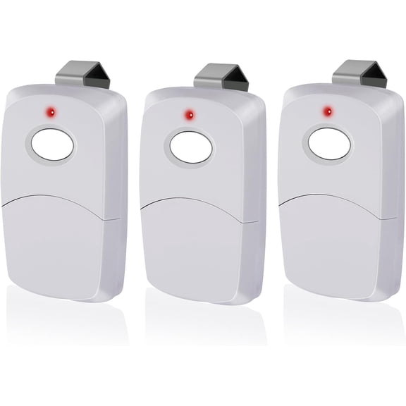 Upgraded 3089 Multicode Gate Opener Remote Control, Linear Garage Door Remote, 10 Digit/Dip Gate Remote 300MHZ, 308911 Gate Clicker, More Stable & Secure & Portable, Easy to Program, 3 Pack