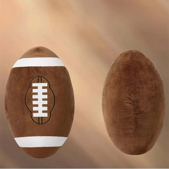 Upgraded 30cm Football Pillow Simulation Football Toy Pillow Gift Cushion Doll Q