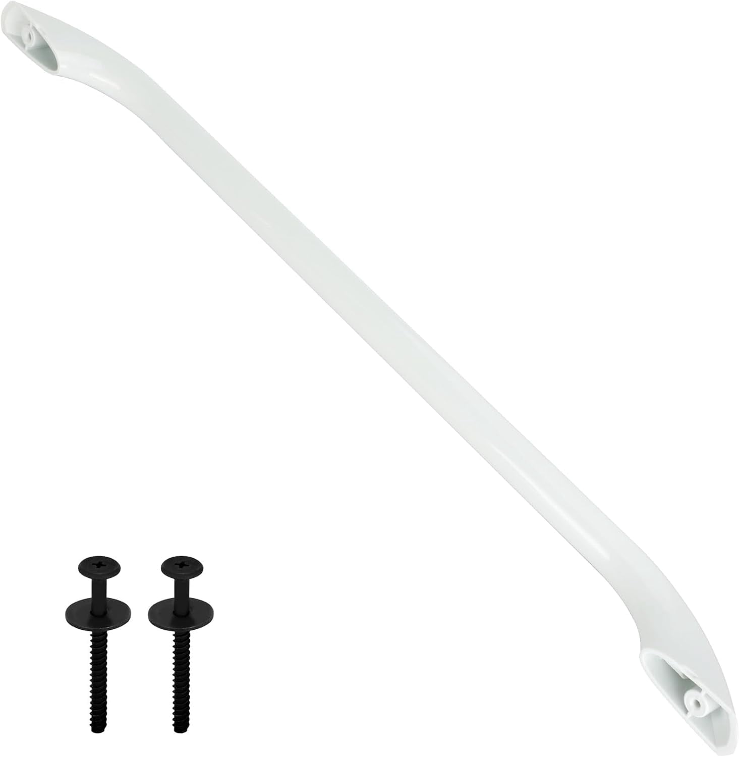 Upgraded 316443601 Oven Door Handle Replacement Compatible with Kenmore Frigidaire Electrolux Electric Oven Range Stove，Include 2Pcs 316433300 Oven Door Handle Screws