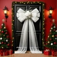 thumbnail image 1 of Upgraded 35 X 71 Inch Christmas Door Cover Christmas Door Curtain Christmas Day Door And Wall Decoration Festival Party Decoration A, 1 of 9