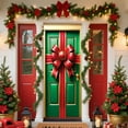 thumbnail image 1 of Upgraded 35 X 71 Inch Christmas Door Cover Christmas Door Curtain Christmas Day Door And Wall Decoration Festival Party Decoration X, 1 of 9