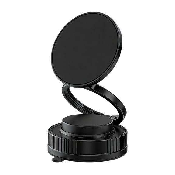 Upgraded 360 Vacuum Magnetic Phone Holder, Magnetic Car Phone Mount, Hands-Free Suction Cup Phone Holder for Car/Gym/Mirror, Car Mount Compatible with iPhone 17 Pro Max 16 15 14 13 12 Air Plus