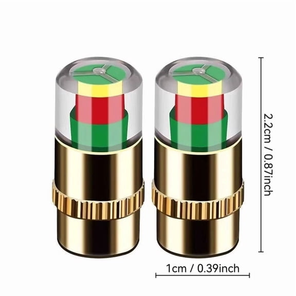 Upgraded 4 PCS Car Auto Tire Pressure Monitor Valves J