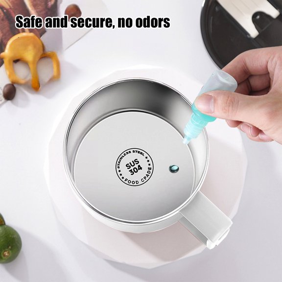 Upgraded 430ML Stainless Steel Covered Water Cup Coffee Cup Double Layer Insulated Sealed Leaks Proof Office Tea Cup W