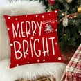 thumbnail image 1 of Upgraded 45x45cm Christmas Printed Pillow Cover Series Home Sofa Decoration Cushion Cover Bedroom Pillow Cover W, 1 of 6