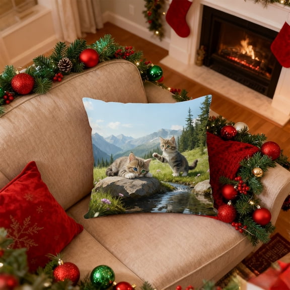 Upgraded 45x45cm Digital Printed Home Decoration Elegant Cushion Cover G