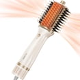 thumbnail image 1 of Upgraded 5-in-1 Blow Dryer Brush with Heated Comb - Volumizer Hair Dryer Brush for Wet & Dry Hair, Ideal for Thick Curly Hair, Salon Blowout, Frizz-Free Shiny Hair, Reduced Heat Damage - 70mm, 1 of 5