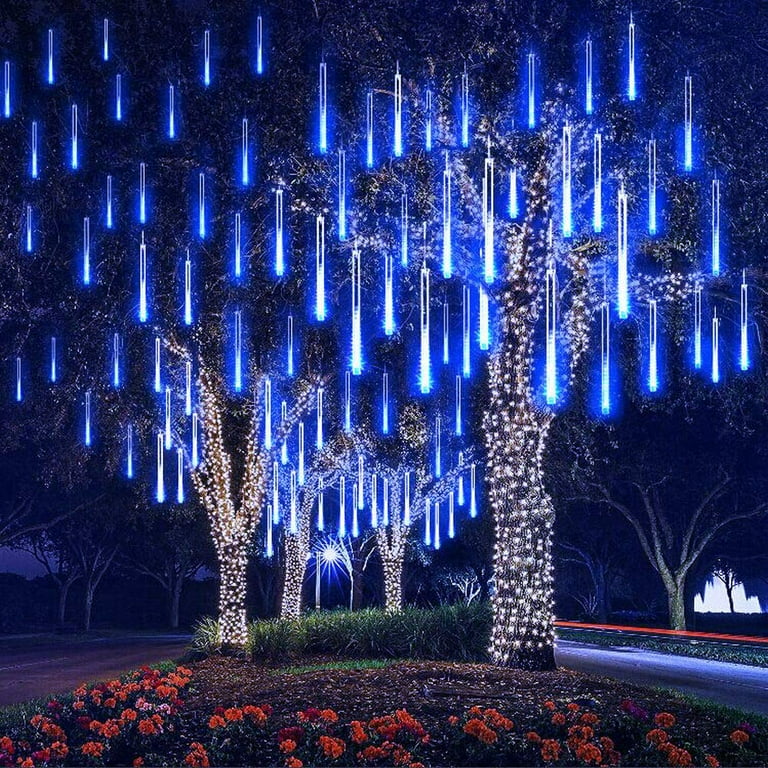 Christmas lights that look cheap like snow falling