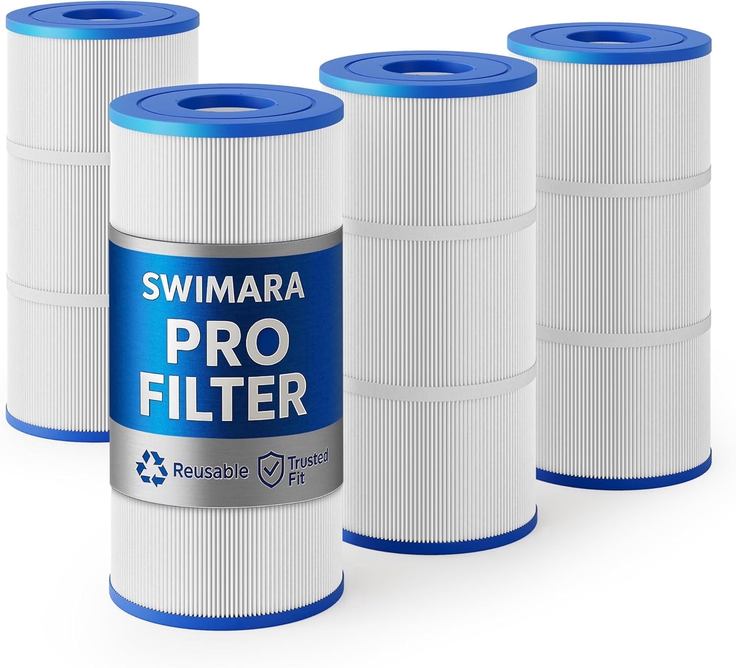 Upgraded 5oz CCP240 Pool Filter Cartridges, Compatible with Pentair ...