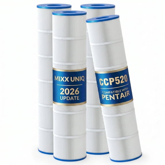 Upgraded 5oz CCP520 Pool Filter Cartridges, Compatible with Pentair ...