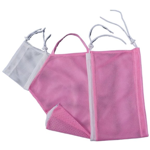 Upgraded Polyester Mesh Bathing Bag for Cats with Cleaning & Beauty Essentials