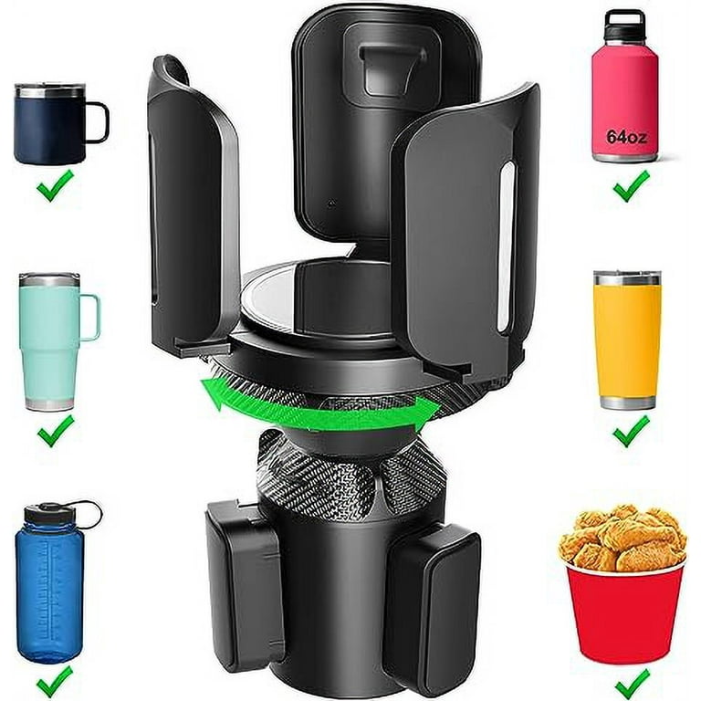 Upgraded 64oz Large Cup Holder Expander for Car, Expandable Cup