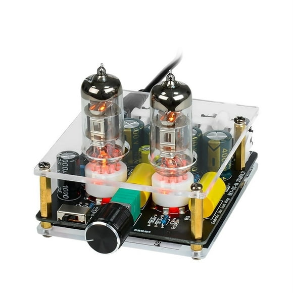 Upgraded 6A2 Tube Preamplifier Amplifiers HiFi Preamp Bile Buffer Audio Amp Speaker Sound Amplifier Home Theater DIY ,Home Audio Amplifier