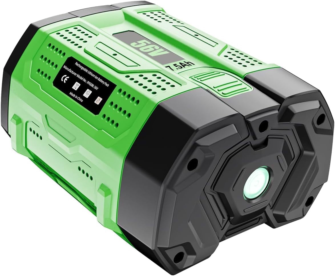Upgraded 7500mAh Replacement for EGO 56V 7.5Ah 56 Volt Lithium-ion Batteries BA2800 BA4200 BA1400 HT2400 LB6504 LB5804 Power+ Tools NEW