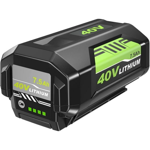 Upgraded 7500mAh Replacement for Ryobi 40V Battery 7.5Ah 40 Volt Lithium Ion Battery OP40601 OP4050A OP4050 OP4040 OP4030 OP4026