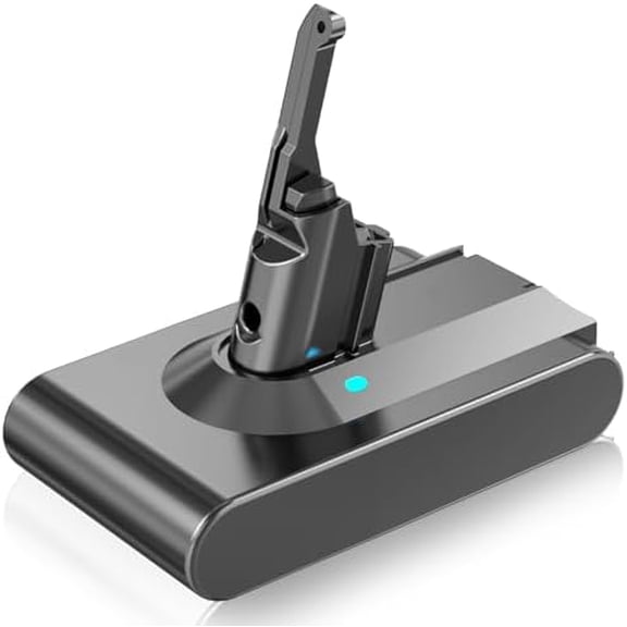 Upgraded 8000mAh Lithium-ion 21.6 Volt Replacement for V8 Battery 8.0Ah Compatible with V8 Battery Absolute Animal Motorhead Fluffy Carbon Fiber Vacuum SV10 Vacuum Cleaners Power Tools (V8 sliver)