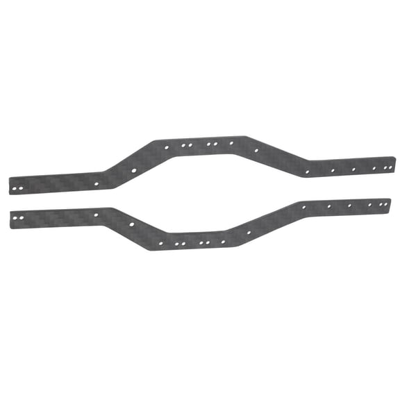 Upgraded Accessory Rails Carbon Fiber Frame Rails Durable Realistic Upgrade for AXIAL SCX24 90081