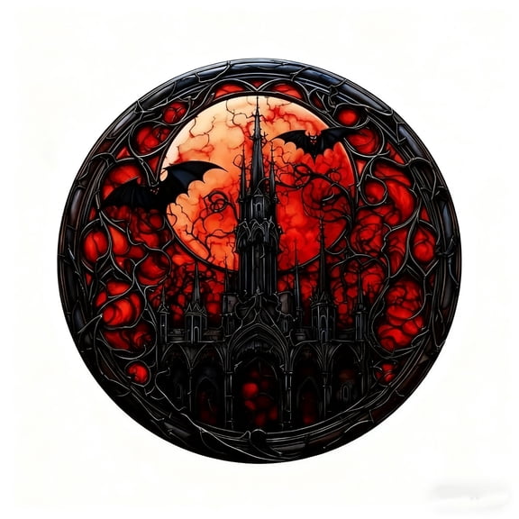 Upgraded Acrylic Disc Decorative Hanging Ornament N