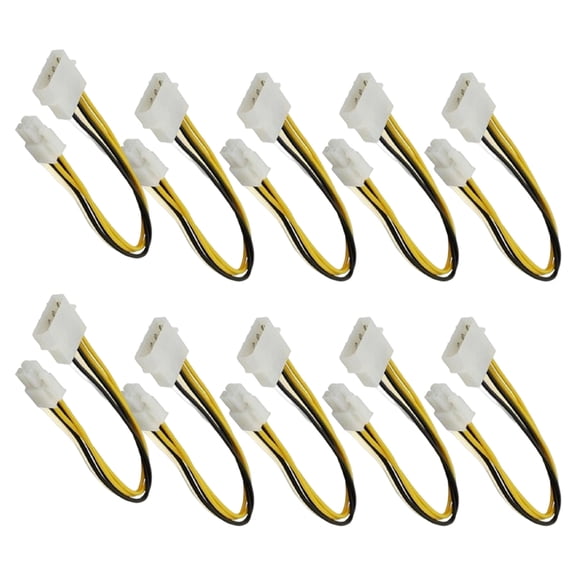 Upgraded Adapter 4Pin to 4Pin Male Power Cable Cord Adapter Motherboard CPU Power Supply Line Extension Cable