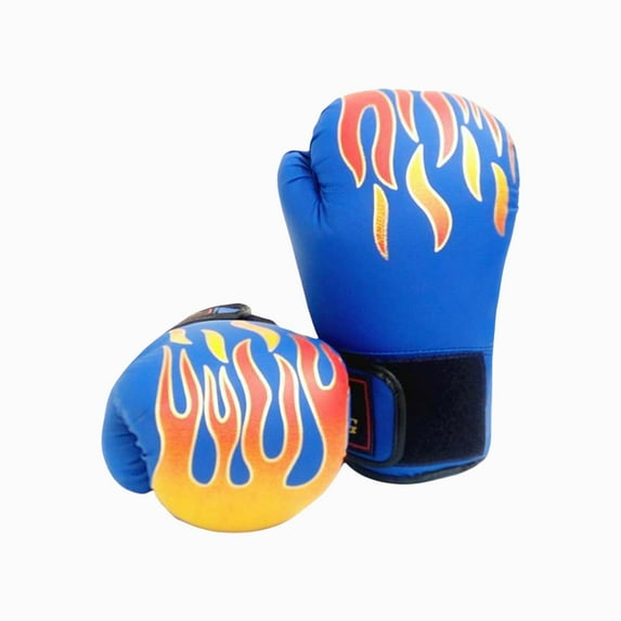 Upgraded Adult Boxing Gloves, Blue Outdoor Use