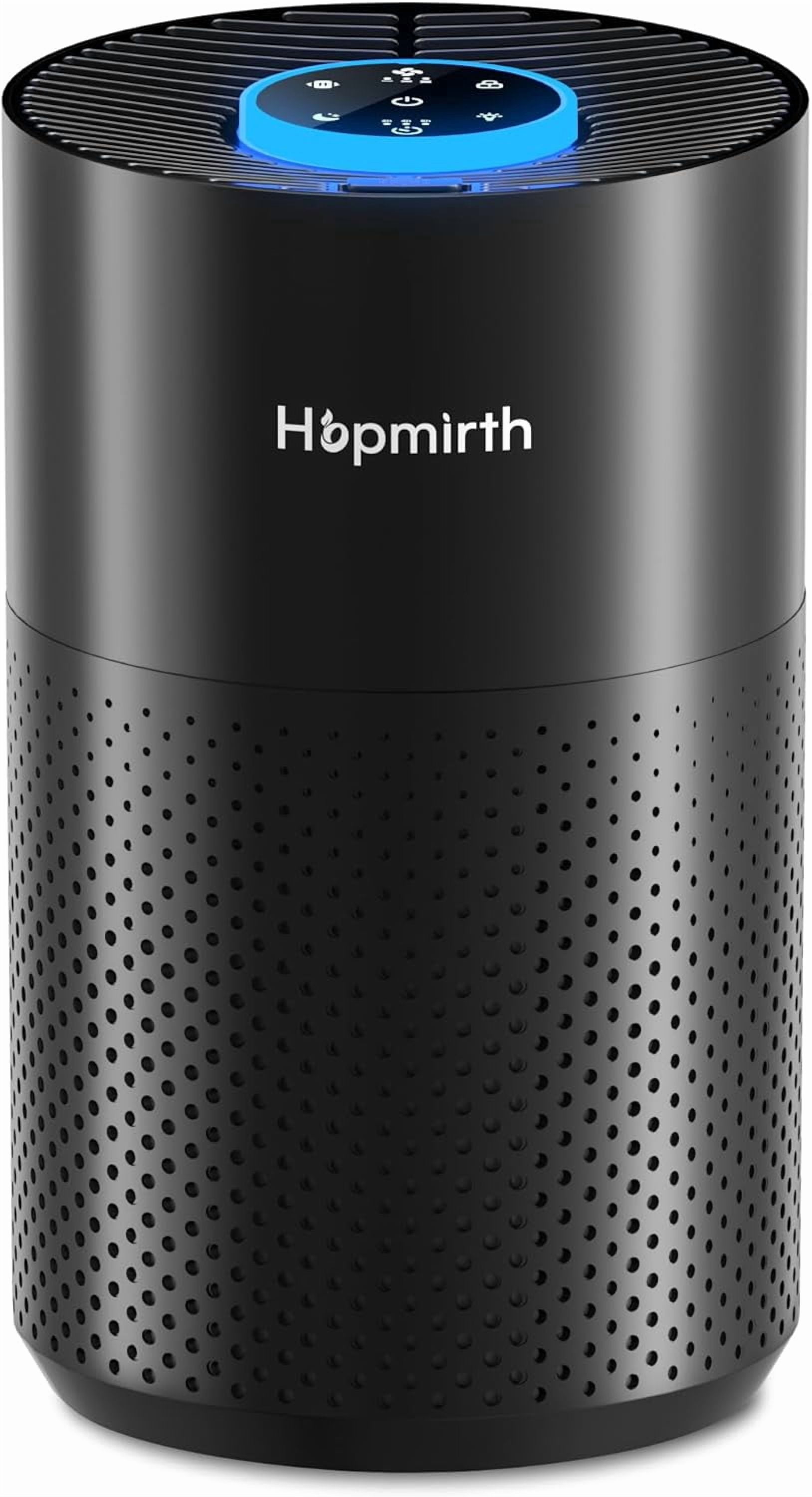 Upgraded Air Purifiers for Bedroom & Home with H14 True HEPA Filter, Covers Up to 1280ft², 360 ° Air Intake, Quiet Pet Air Purifier, Fragrance & Timer, Removes Smoke,Pet Dander & Pollen,White