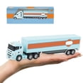 thumbnail image 1 of Upgraded Alloy Car Model 1-64 Small Trailer Container Truck Edition Power Childrens Toy Car Model Ornament C, 1 of 6