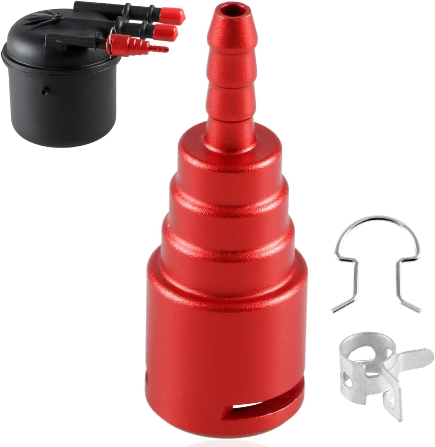 Upgraded Aluminum Alloy Fuel Filter Return Line Connector Compatible With Ford 6.7L Powerstroke