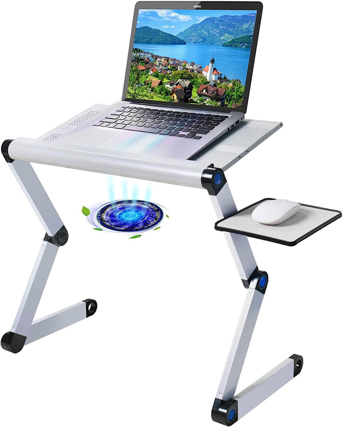 https://i5.walmartimages.com/seo/Upgraded-Aluminum-Laptop-Stand-Adjustable-Cooling-Fan-Mouse-Pad-Reinforced-Ergonomic-Lap-Desk-Foldable-Portable-Computer-Table-Bed-Sofa-Couch-Office_d1b66369-d03c-4334-8b78-b590a51ae2c7.5b49efea2a37a2c37f8a7dc06c4355d4.jpeg