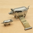 thumbnail image 1 of Upgraded Antique-Inspired Pig Mini Tape Measure P, 1 of 5