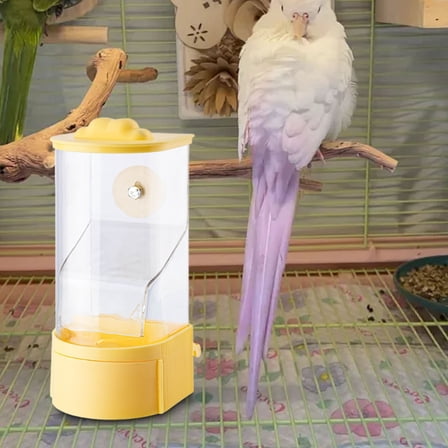 Upgraded Automatic Bird Feeder, Yellow Outdoor Use