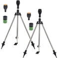 thumbnail image 1 of Upgraded Automatic Rotating Tripod Sprinkler, Stainless Steel Rotary Irrigation Tripod Telescopic Support Sprinkler with 360 Degree Large Area Coverage, Watering Sprinklers for Lawn Yard Garden (A2), 1 of 7