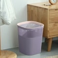 thumbnail image 1 of Upgraded Bathroom Trash Can Contactless Trash Can Large Capacity Trash Can Living Room Trash Can Thickened Trash Can J, 1 of 8