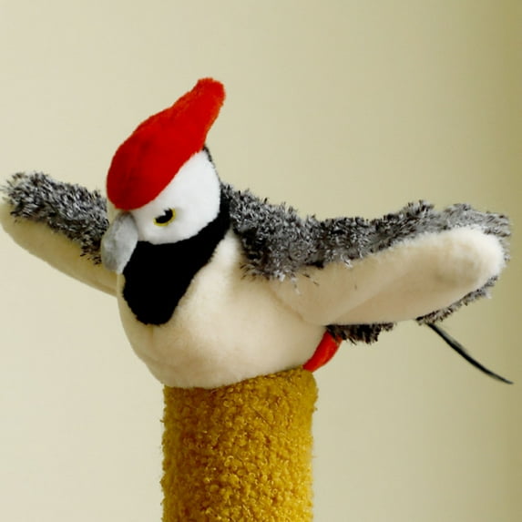 Upgraded Bird Cat Toys - Interactive Flapping Bird Cat Toy USB Rechargeable and Washable Flappy Bird Cat Toy Funny and Cute Cat Toys for Bored Indoor Adult Cats