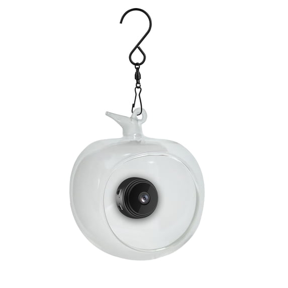 Upgraded Bird Feeder With Camera HD 1080P Night-Version Video Camera WiFi Hotspot Remote Connection With Mobile Phone For Outdoor Bird Watching Capture Photos G