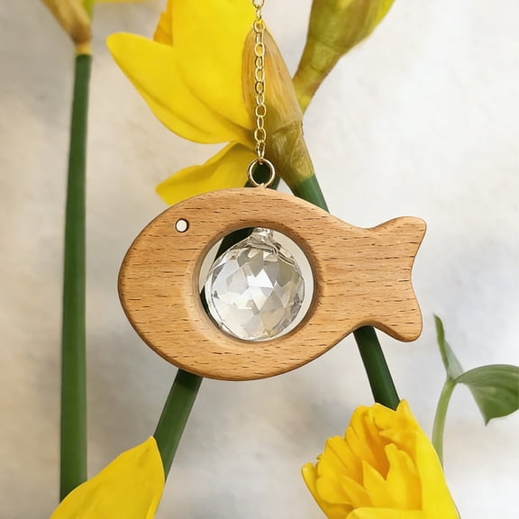 Upgraded Birds Sunlight Catcher Glass Crystal Ball Sunlight Scattering Patterns Home Creatives Decoration Pendant Q
