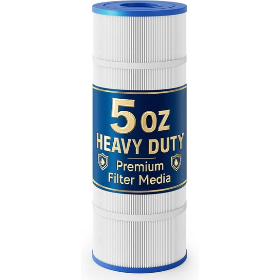 Upgraded C1200 Pool Filter Cartridge Replacement, Compatible with Hayward Star-Clear Plus C1200 CX1200RE, Replaces PA120, Unicel C-8412, Filbur FC-1293, 5oz Heavy Duty Fabric