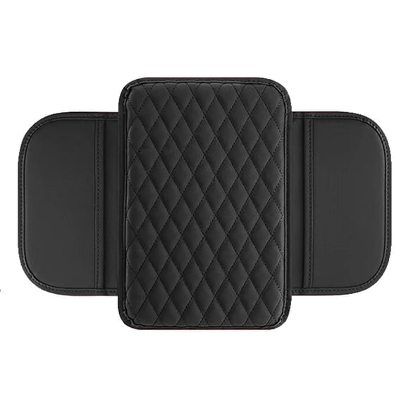 Car Storage Bag for Vehicles Universal Center Console Cover and Armrest with Storage Pockets – Car Interior Accessory for Organized Driving