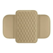 Upgraded Car Center Console Cover Microfiber Leather Car Armrest Cover Cushion With 2 Storage Bags Universal Car Armrest Storage Box Car Interior Accessories For Most Vehicles