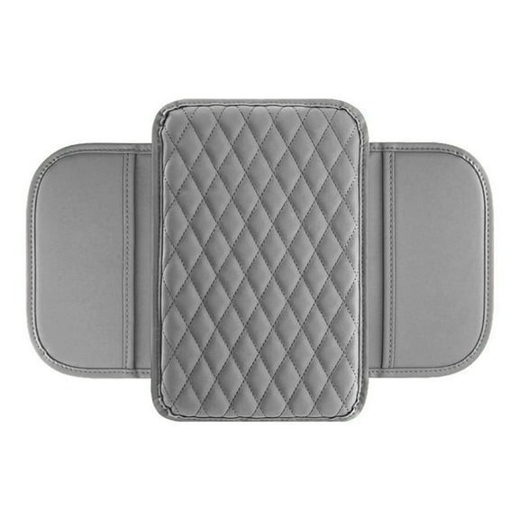 Upgraded Car Center Console Cover with Storage Bags Microfiber Leather for Comfort and Protection